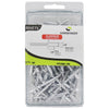 Surebonder 1/4 in. D X 1/2 in. Aluminum Rivets Silver 100 pk