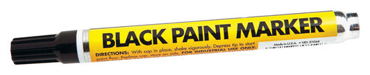 Forney Black Valve Tip Paint Marker 1 pk