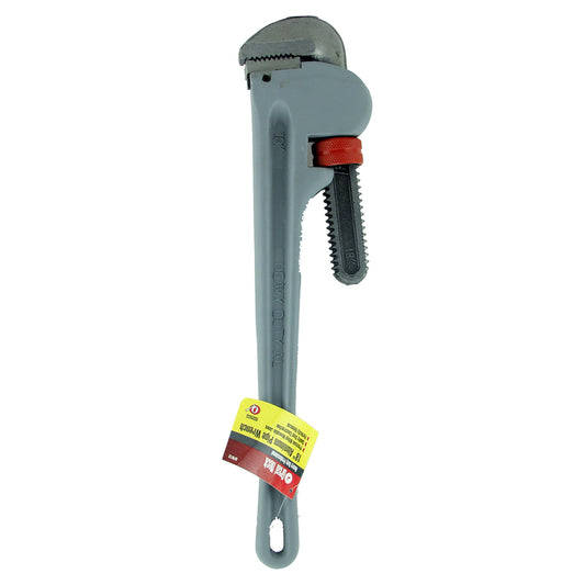 Great Neck Pipe Wrench Gray 1 pc