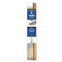 M-D Building Products 1.13 in. H X 5.63 in. W X 36 in. L Aluminum Adjustable Threshold Oak