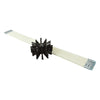 Deflect-O 6.75 in. D Black/White Aluminum Duct Cleaning Kit - Deal of The Week