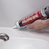 DAP Kwik Seal Plus White Siliconized Latex Kitchen and Bath Sealant and Adhesive 10.1 oz. (Pack of 12)