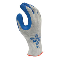 Atlas Fit Unisex Indoor/Outdoor Coated Work Gloves Blue/Gray XL 1 pair