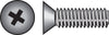 Hillman No. 8-32 X 2 in. L Phillips Flat Head Zinc-Plated Steel Machine Screws 100 pk