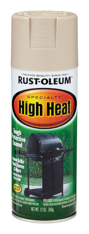 Rust-Oleum Stops Rust Specialty Satin Almond Spray Paint 12 oz.