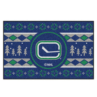 NHL - Vancouver Canucks Holiday Sweater Rug - 19in. x 30in.