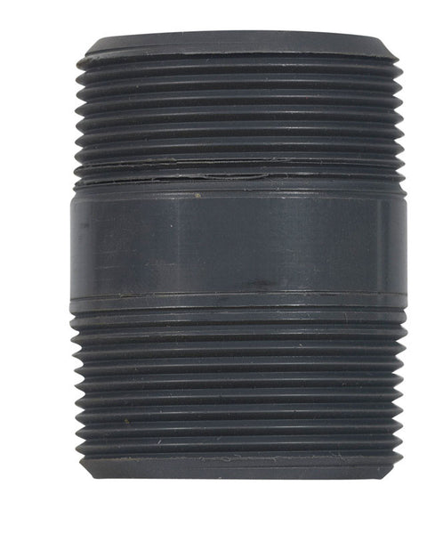 Boquilla de PVC de 2-1/2 pulg. B&amp;K ProLine Schedule 80 de 1-1/2 pulg. MIP x 1-1/2 pulg. D MIP, 1 paquete