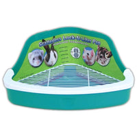 Scatterless Lock-N-Litter Pan, Wire Floor Panel, Small Animal