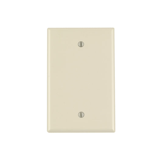 Leviton Midway Ivory 1 gang Nylon Blank Wall Plate 1 pk (Pack of 25)