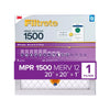 Filtrete 20 in. W X 20 in. H X 1 in. D Fiberglass 12 MERV Smart Air Filter (Pack of 4)