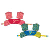 Aqua Swim Tadpole Assorted Fabric/Mesh Swimming Arm Bands (Pack of 4)