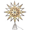 Celebrations LED Warm White Star Tree Topper 12 in.