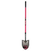 Truper Tru-Tough 56.75 in. Steel Round Digging Shovel Fiberglass Handle