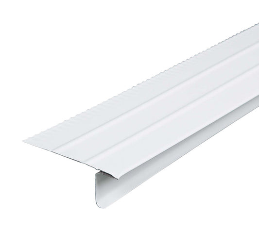 Amerimax 2.43 in. W x 10 ft. L Aluminum Overhanging Roof Drip Edge White (Pack of 25)