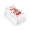 Lifetime Clear Glass Glass Butter Dish Butter Dish 1 pk (Pack of 4)