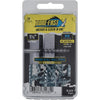Bore-Fast 3/16 in. D X 1-1/2 in. L Steel Pan Head Screw and Anchor 25 pc (Pack of 5)