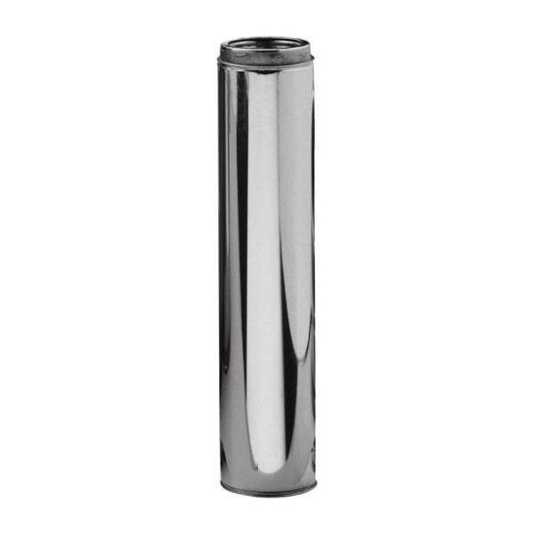 Selkirk 6 in. Dia. x 48 in. L Silver Stainless Steel Insulated Chimney Pipe