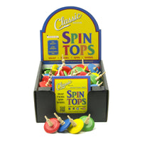 Aero-Motion Spin Top Wood Assorted 1 pc (Pack of 72)