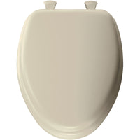 Mayfair by Bemis Eden Elongated Bone Soft Toilet Seat - Deal of The Week