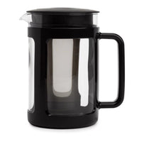 Primula Logan 1.6 qt Black/Clear Cold Brew Coffee Maker