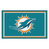 NFL - Miami Dolphins 4ft. x 6ft. Plush Area Rug