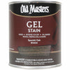 Old Masters Semi-Transparent Spanish Oak Oil-Based Alkyd Gel Stain 1 qt - Open Box