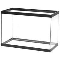 Aqueon 20 gal High Standard Rectangular Aquarium 24 in. X 12 in. X 16 in. Black