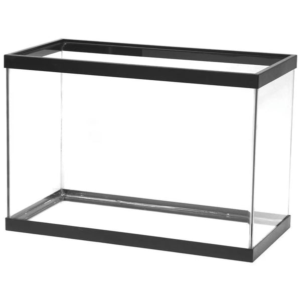 Aqueon 20 gal High Standard Rectangular Aquarium 24 in. X 12 in. X 16 in. Black