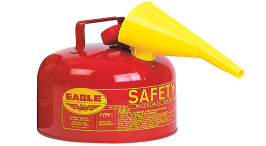 Eagle Steel Safety Gas Can 2 gal