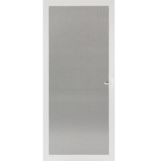 Larson 81 in. H X 36 in. W White Aluminum Screen Door