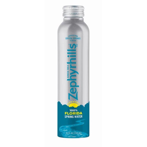 Agua natural de manantial Primo Zephyrhills de 25 oz, 1 paquete (paquete de 12)