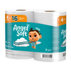 Angel Soft Toilet Paper 4 Rolls 429 sheet 45 ft. (Pack of 12)