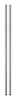 Honey Can Do 72 in. H x 1 in. W x 1 in. D Steel Shelf Pole with Leg Levelers (Pack of 2)