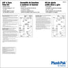 Plumb Pak 1-1/2 or 1-3/8 in. D Chrome Metal Tub Drain Kit