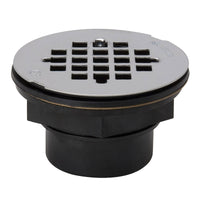 BK Products 4.5 in. D Chrome ABS Shower Drain