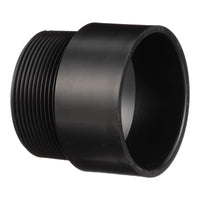 Charlotte Pipe 3 in. MPT X 3 in. D Hub ABS Adapter