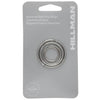 HILLMAN Tempered Steel Silver Split Rings/Cable Rings Key Ring