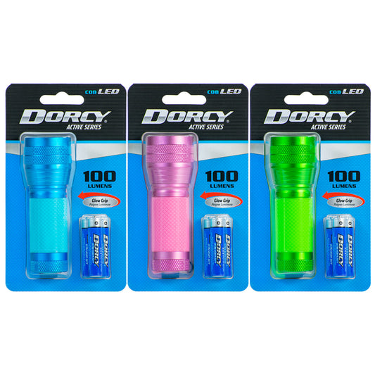 Dorcy Active Series 35 lm Assorted LED Flashlight AAA Battery
