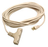 Woods Outdoor 40 ft. L Beige Extension Cord 16/3 SJTW