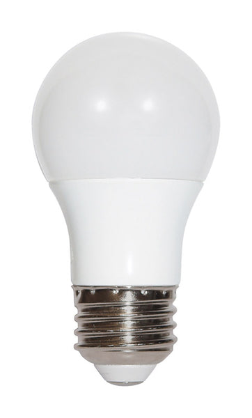 Bombilla LED Satco A15 E26 (mediana), luz blanca cálida, equivalente a 40 vatios, paquete de 1