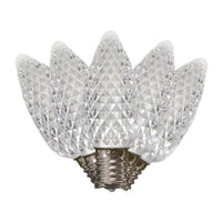 Celebrations Platinum LED C9 Pure White 25 ct String Christmas Lights 25 ft. - Deal of The Week