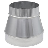 Imperial 8 in. D X 6 in. D Galvanized Steel Furnace Pipe Reducer