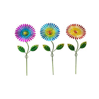 Meadowcreek Iron Assorted 16.5 in. H Flower Outdoor Garden Stake (Pack of 15)