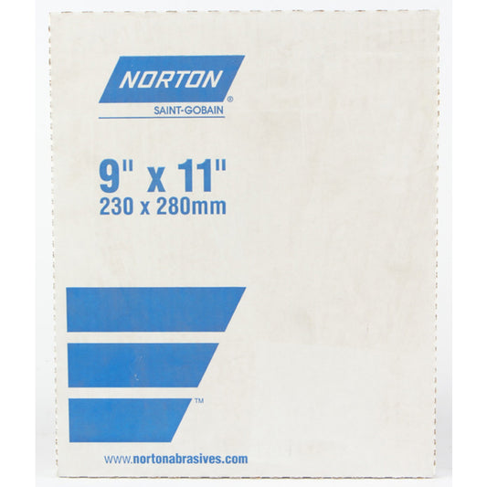 Norton 11 in. L X 9 in. W 220 Grit Aluminum Oxide Sandpaper 1 pk
