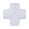 Charlotte Pipe Schedule 40 1/2 in. Slip X 1/2 in. D Slip PVC Cross 1 pk