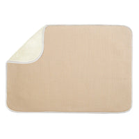 iDesign IDry 18 in. L X 16 in. W X 0.5 in. H Microfiber Drying Mat