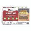 Sterno 20.88 in. W X 3.25 in. L Buffet Set Silver 8 pc