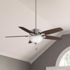 Hunter 53090 52" Brushed Nickel Builder Deluxe Ceiling Fan