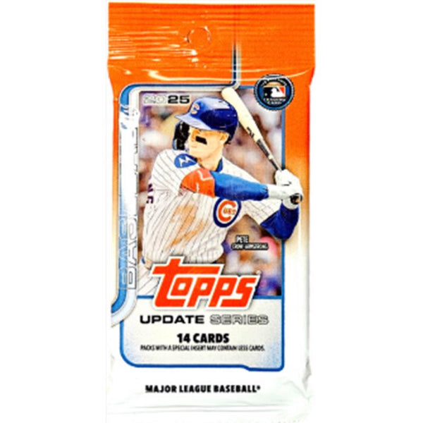 Topps  Baseball Update Series 2025 Single Pack Trading Cards (Pack of 20) - Deal of The Week