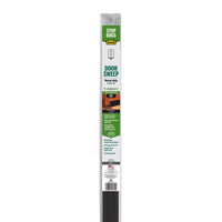 M-D Building Products Black Aluminum/Vinyl Sweep For Doors 36 in. L X 0.25 in.